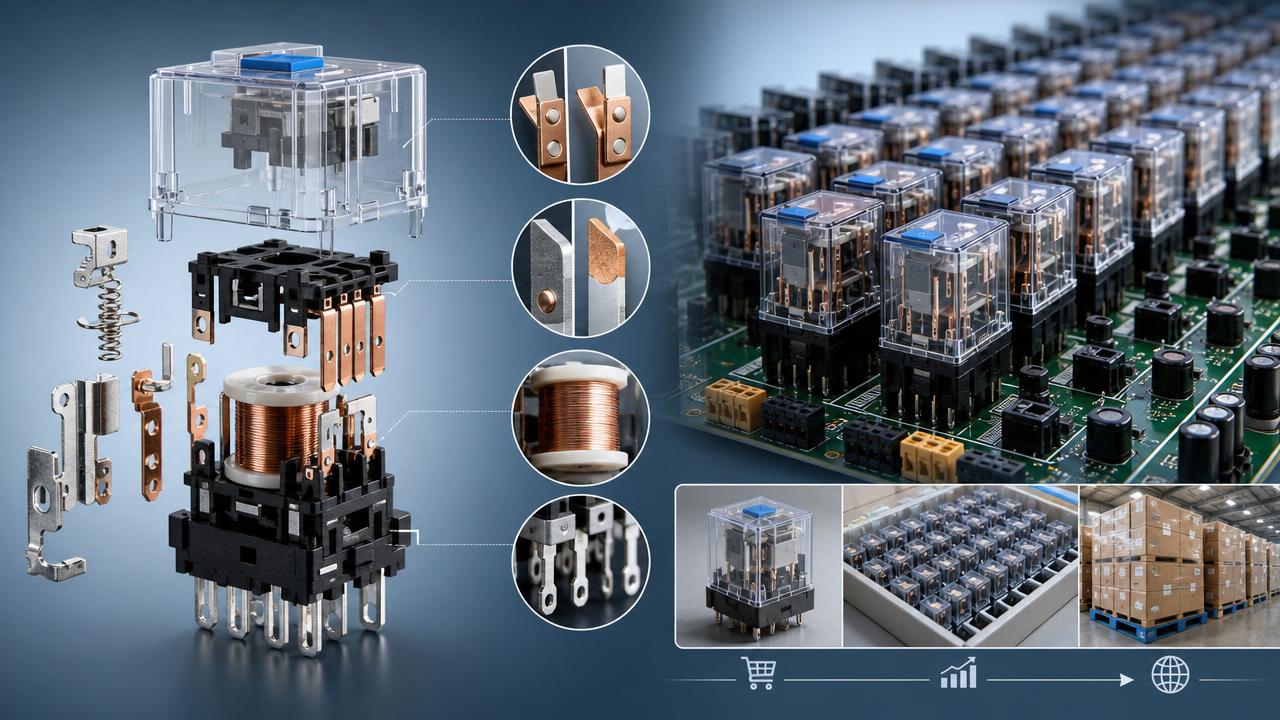 What Affects Relays Price More: Contact Rating, Material, or Volume