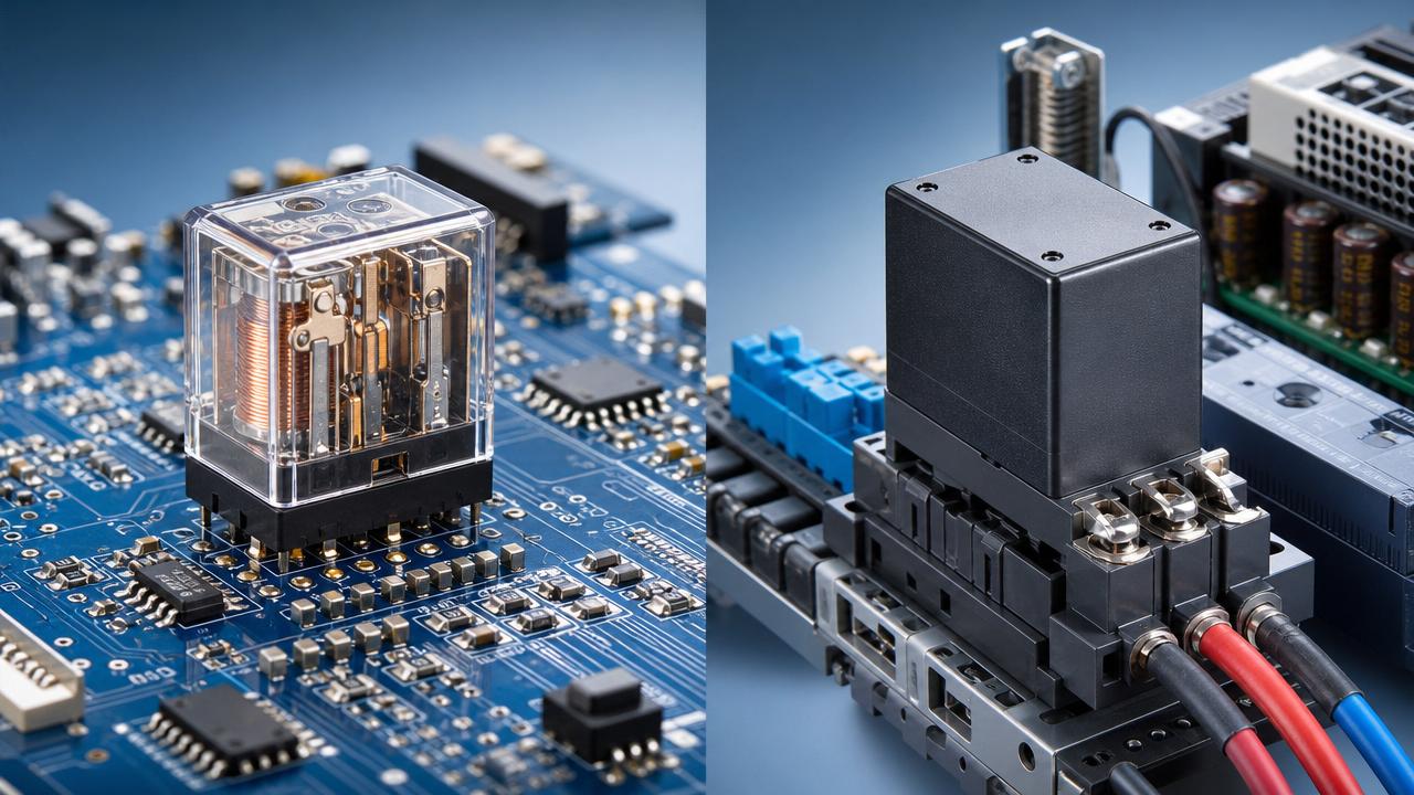 Signal Relays vs Power Relays: Key Selection Points