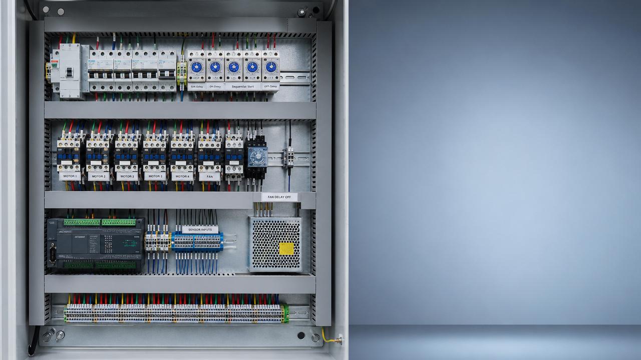 Time Delay Relays: When to Use Them in Control Panels