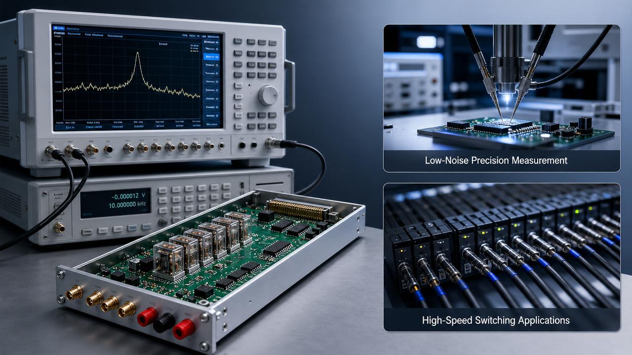Reed Relays or Solid State: Which Fits Test Gear