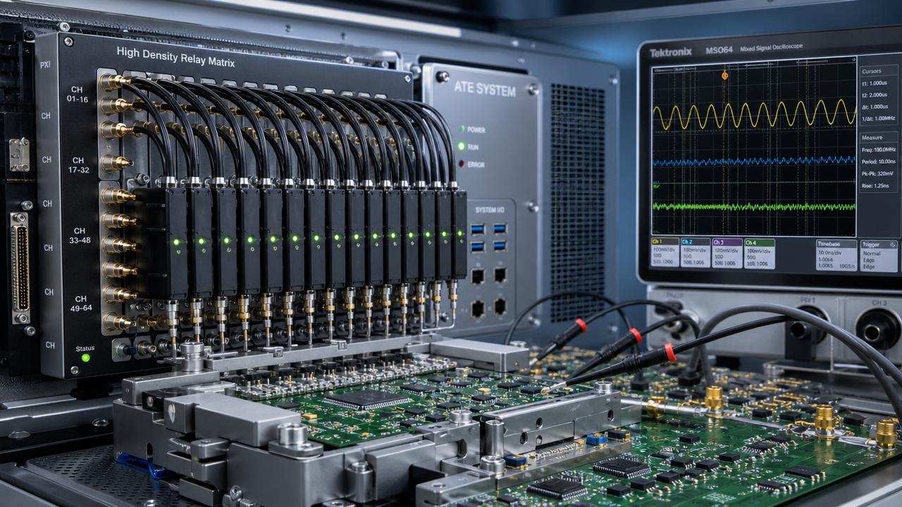 Fast Switching Relays for ATE: Speed vs Signal Integrity