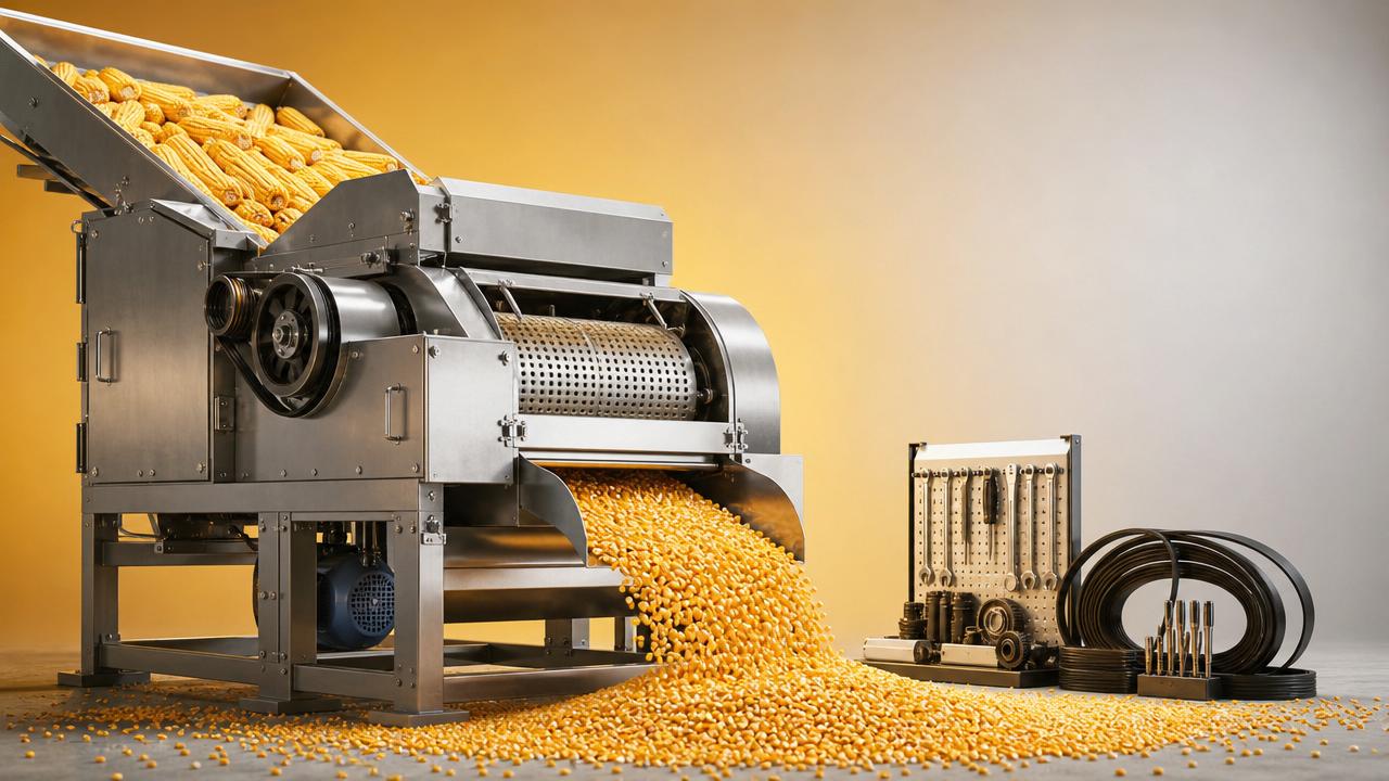 Commercial Corn Shelling Machine Output and Downtime Guide