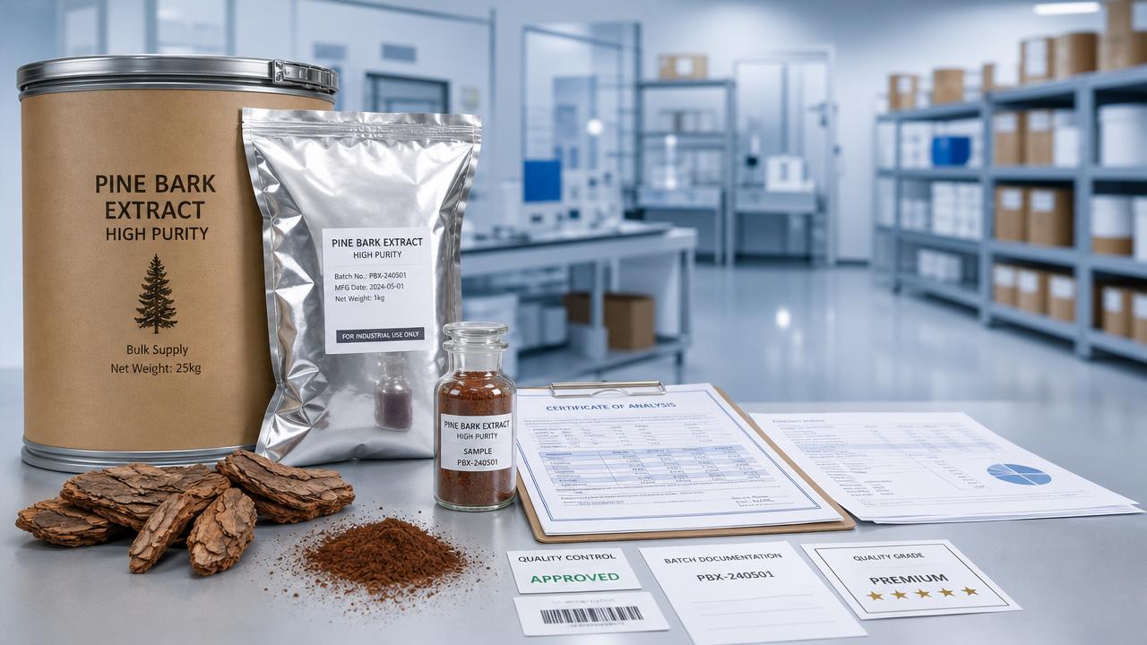 Pine Bark Extract Bulk: Purity, Price, and Supply Basics