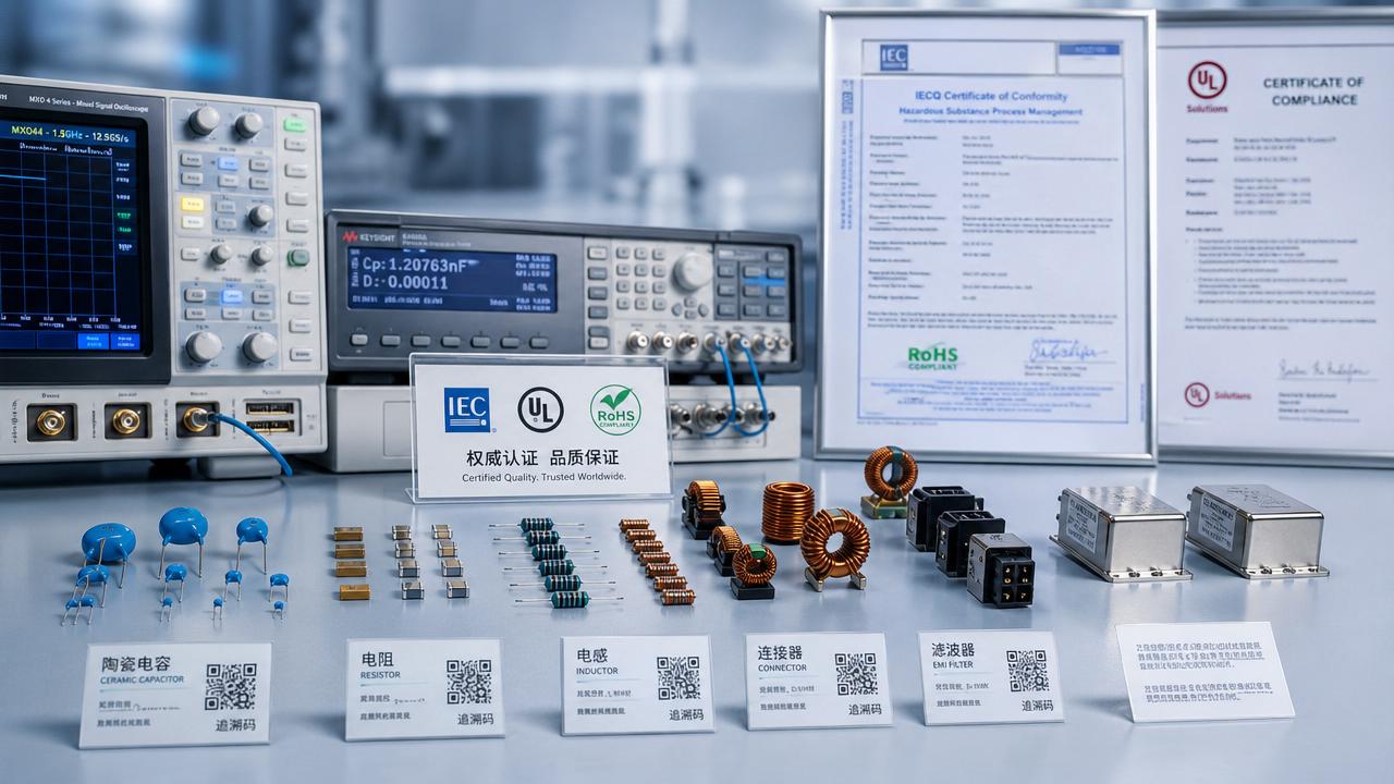 Passive Component Certification: Key Standards, Test Scope, and Compliance Risks