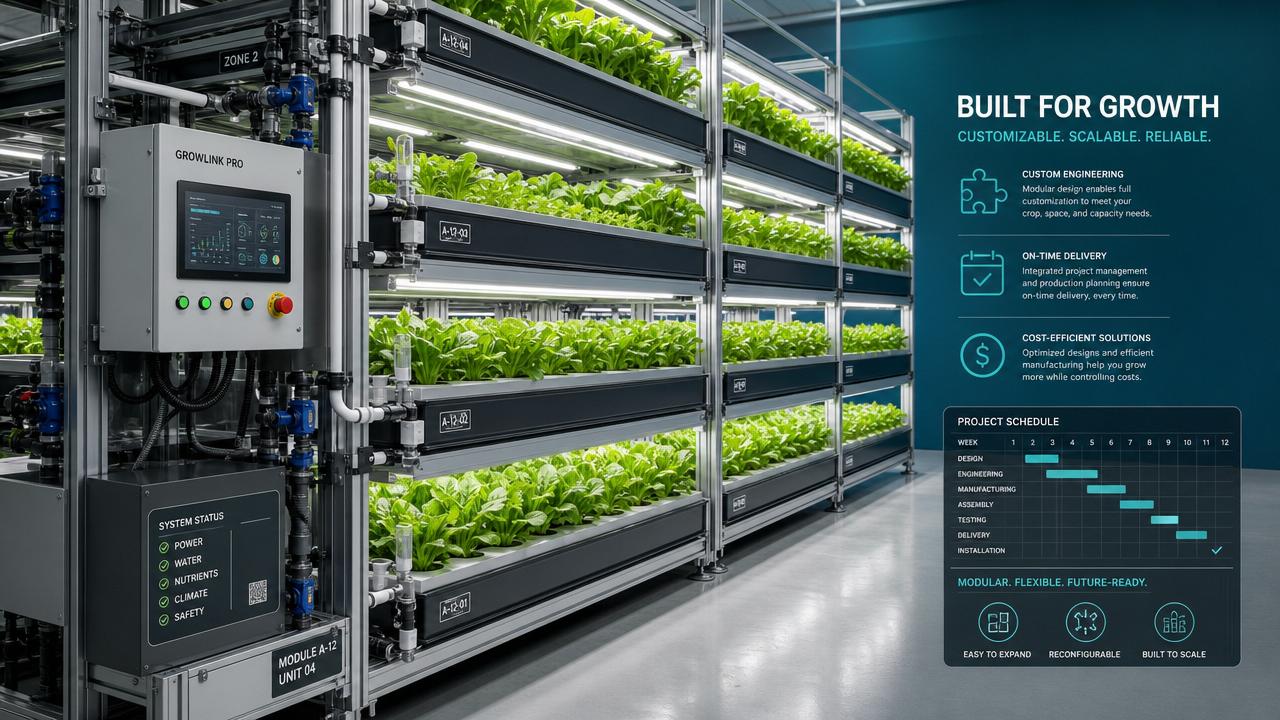 Vertical Farming Equipment OEM Trends in 2026: Customization, Lead Time, and Cost Pressure