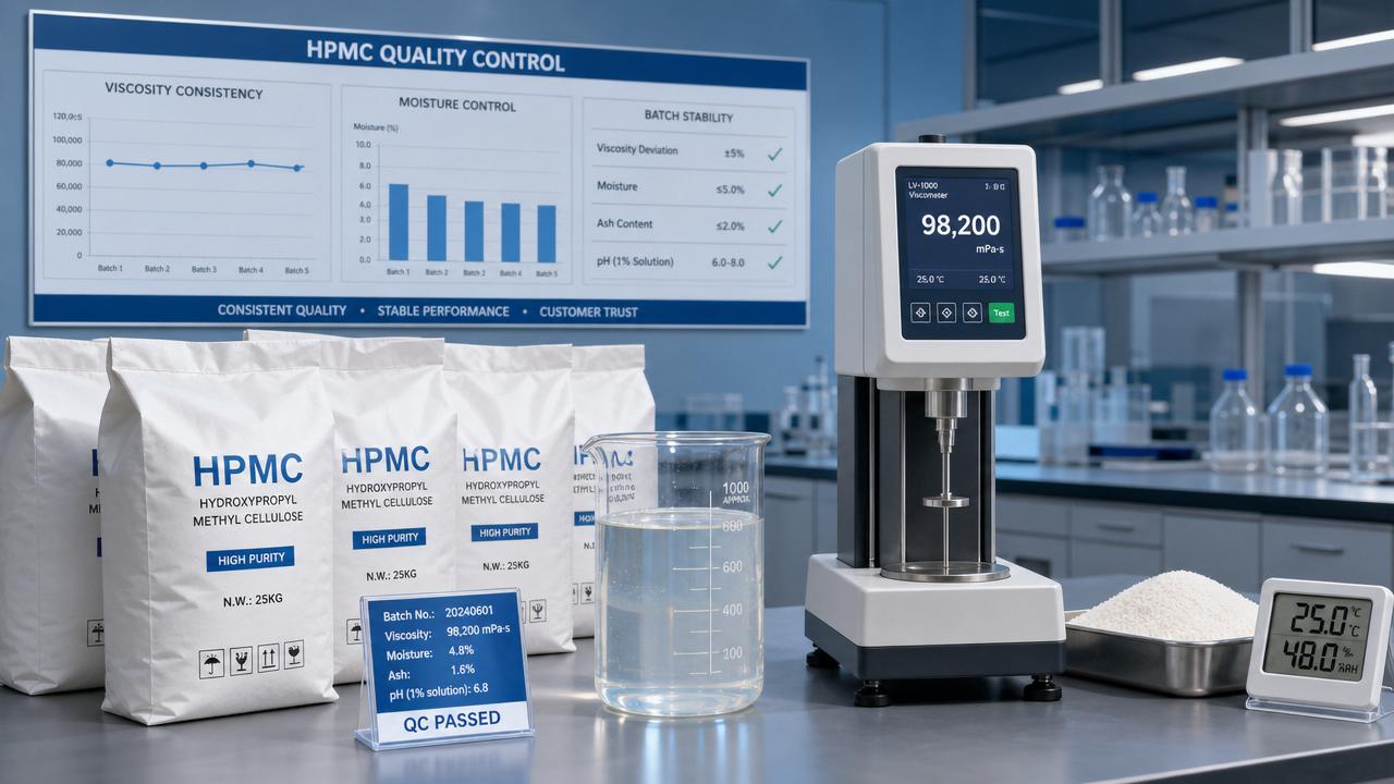 How to Evaluate HPMC Wholesale Quality for Stable Formulation Results