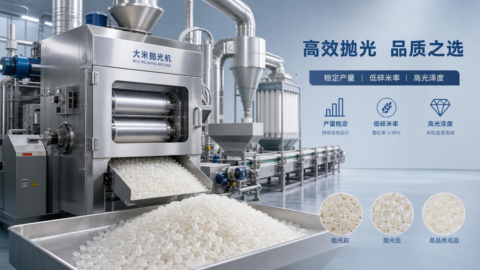 Rice Polisher Machine Wholesale: Key Specs That Affect Output Quality