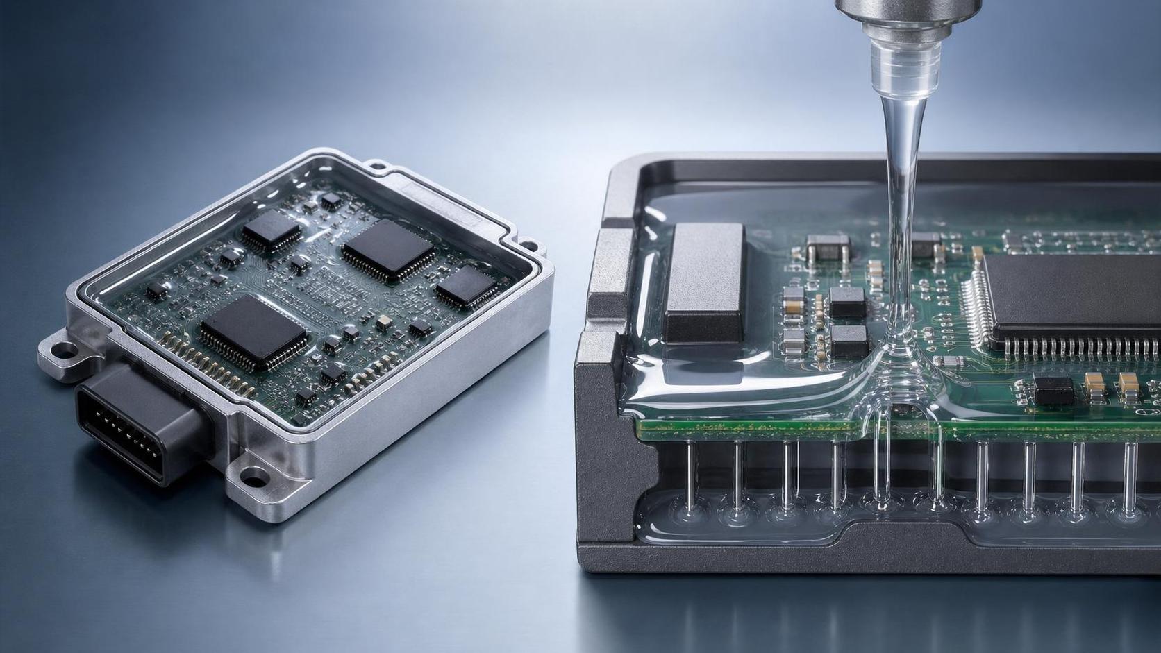 Low Viscosity Silicone Potting: How to Balance Flow, Cure, and Void Control