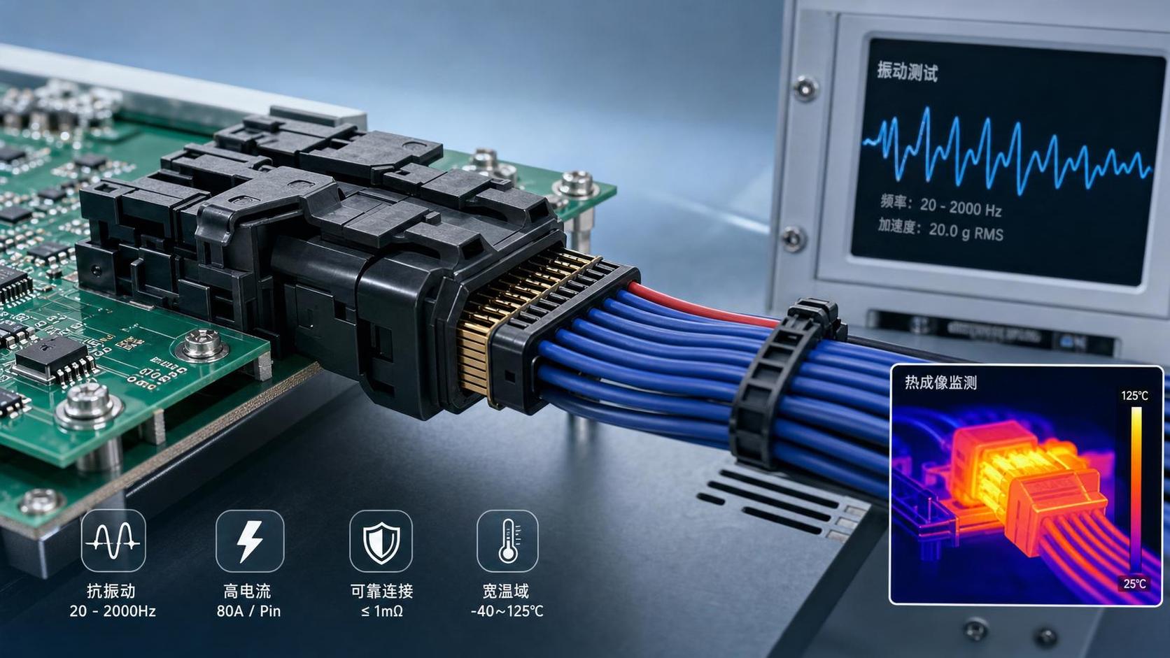 Wire to Board Connector Systems: How to Choose for Vibration and Current