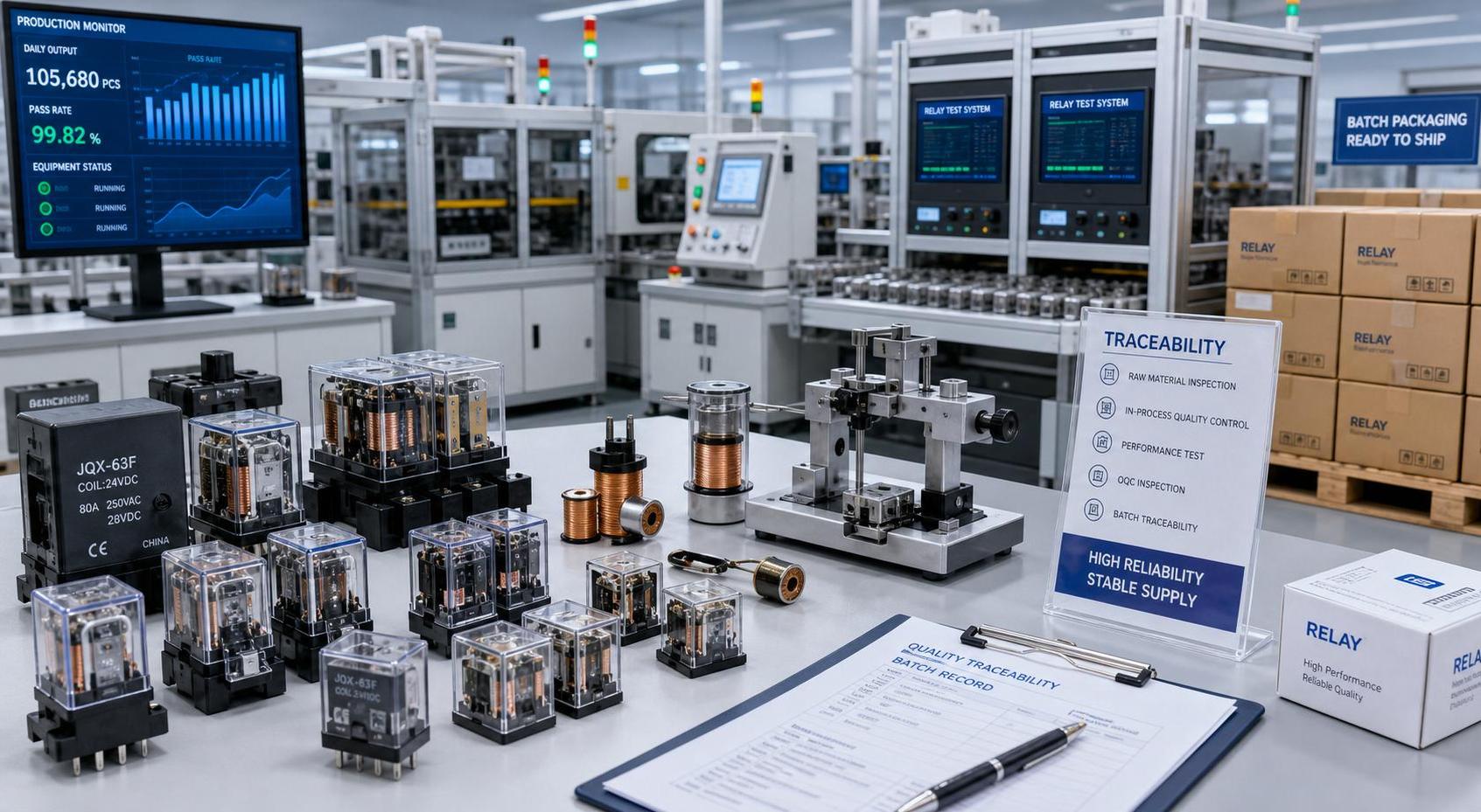 How to Compare Relay Switches Factory Capabilities for Stable Supply