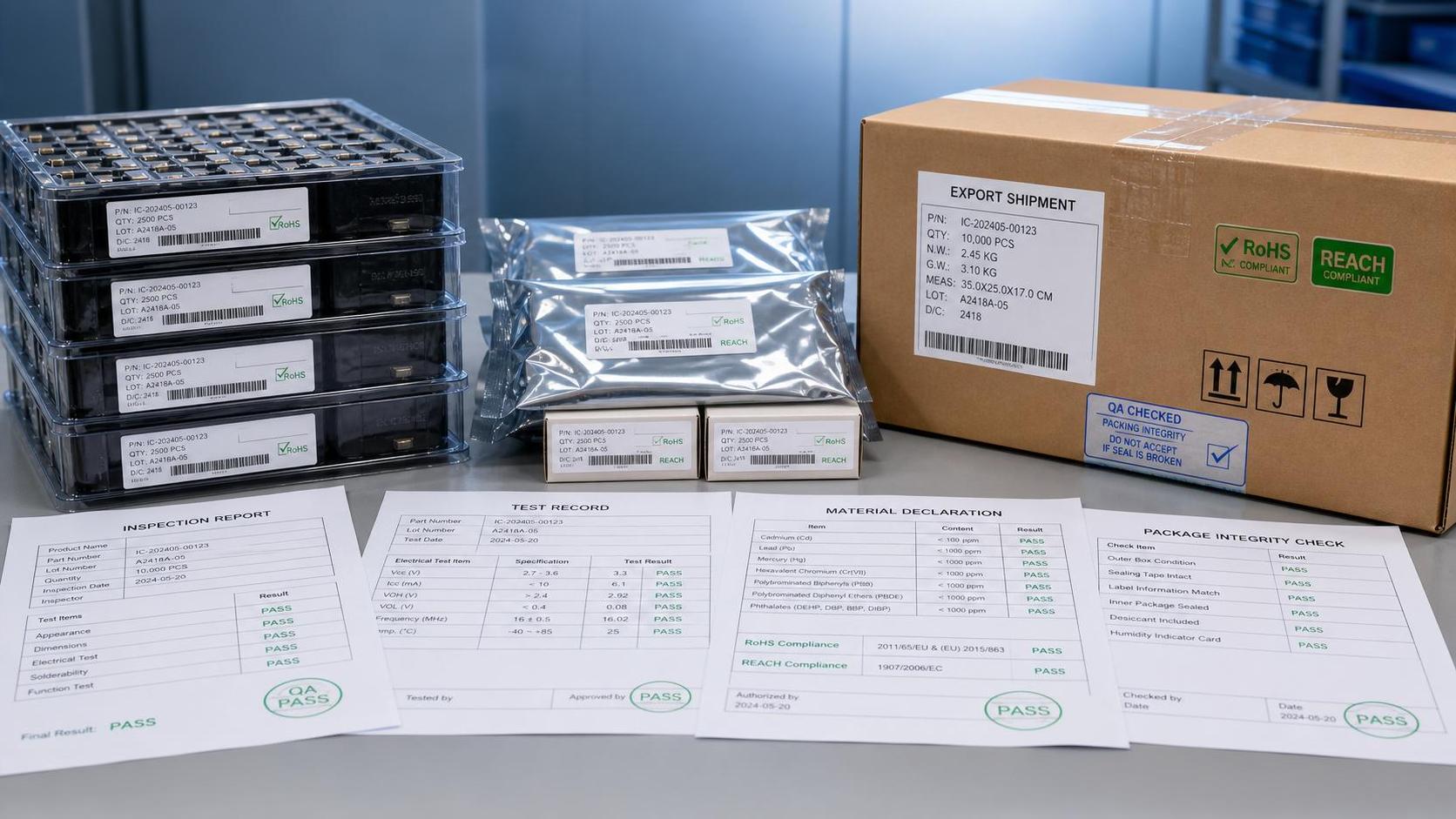 Component Compliance Reports for Exporters: What to Check Before Shipment