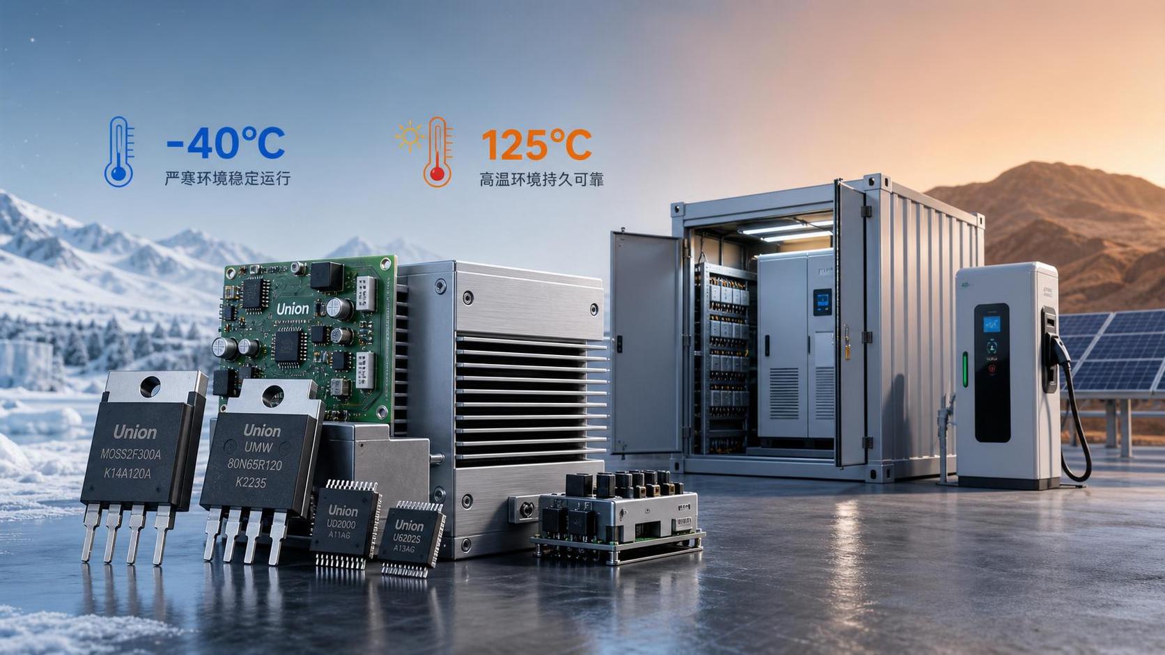 Wide Temperature Semiconductors for Outdoor Power Designs