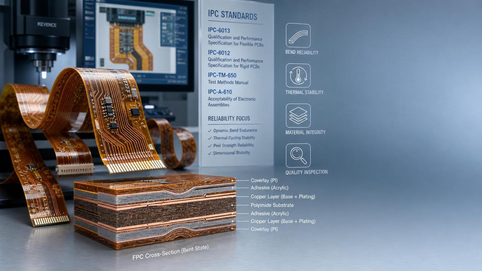 Flexible Printed Circuits IPC Standards: What Affects Reliability Most Flexible Printed Circuits IPC Standards: What Affects Reliability Most