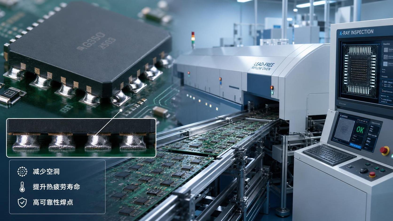 How High Reliability Reflow Soldering Reduces Voids and Thermal Fatigue How High Reliability Reflow Soldering Reduces Voids and Thermal Fatigue