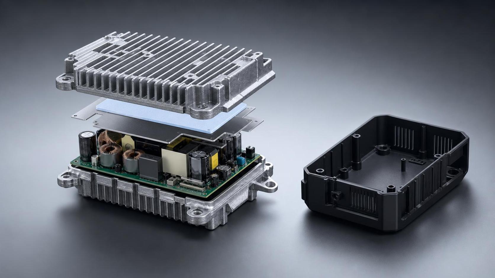 When does a die cast thermal enclosure improve cooling enough to justify the cost