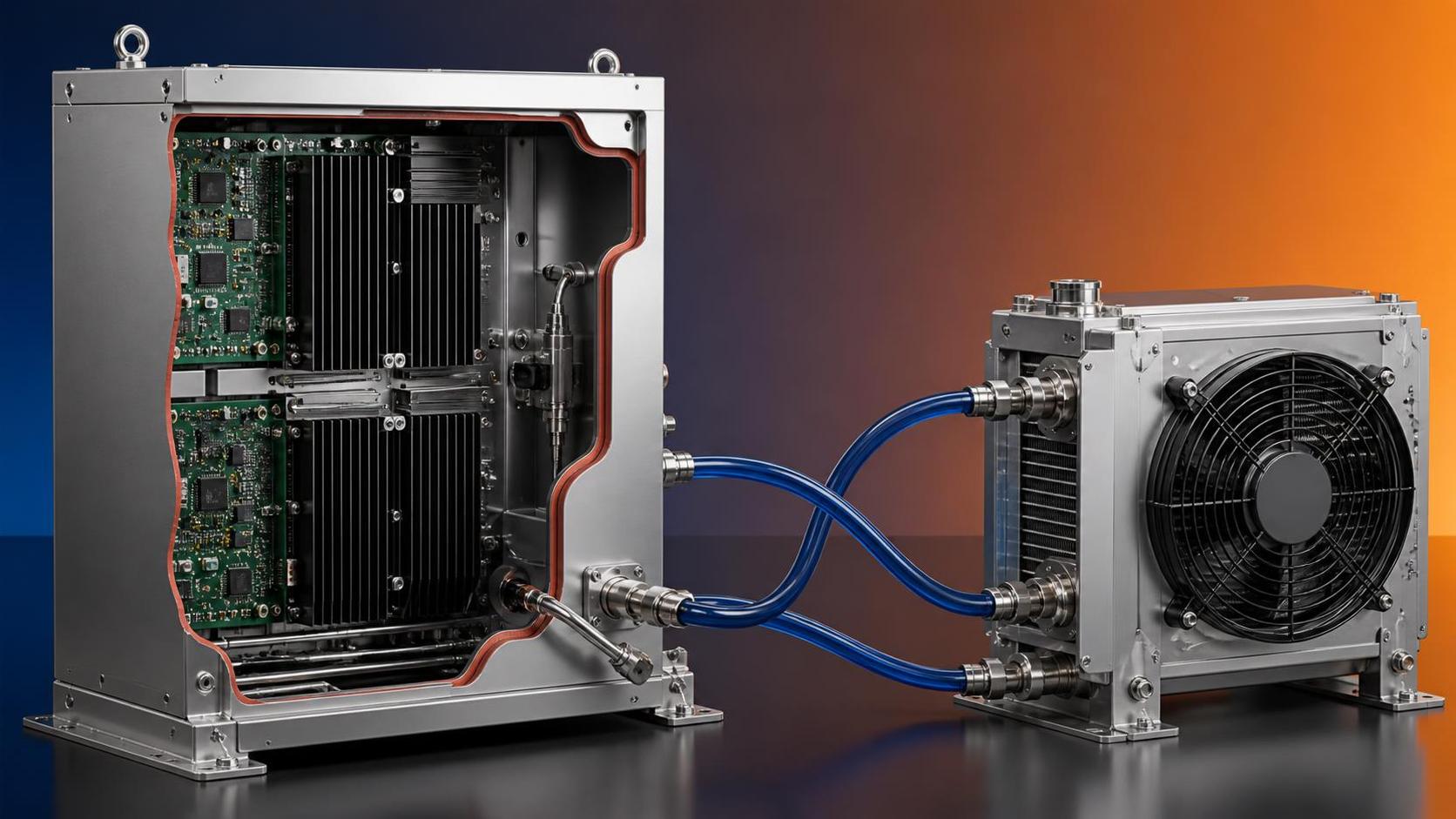 When does a high temperature thermal enclosure need active cooling?