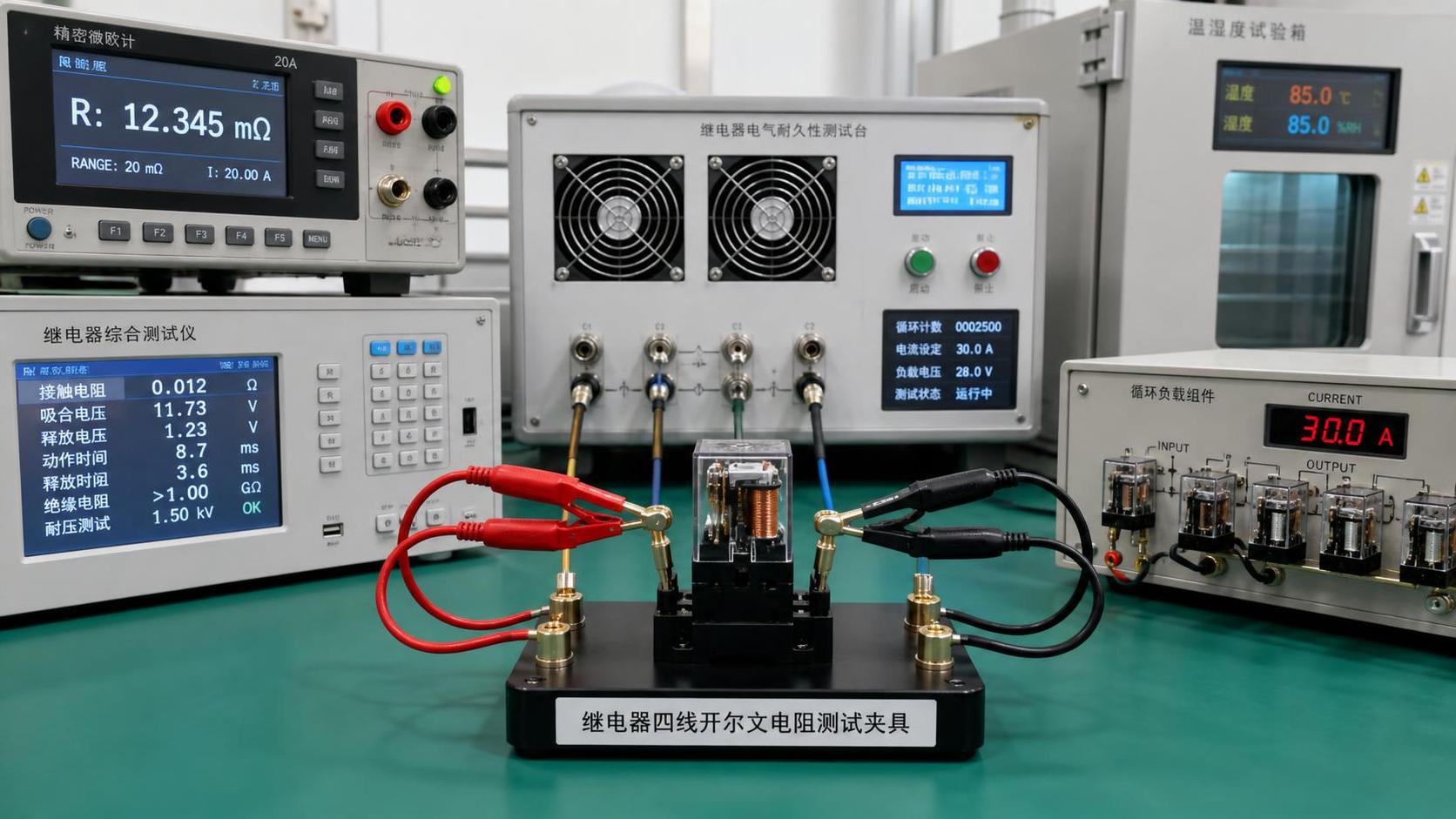 What Standard Tests Measure Relay Contact Resistance Degradation?