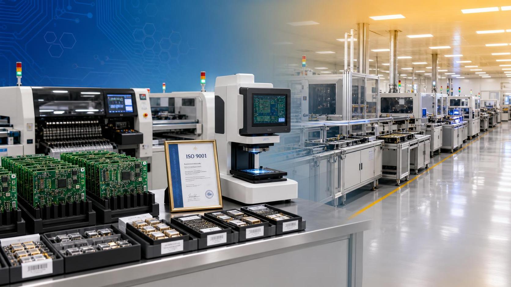 How to verify an ISO 9001 electronics supplier in the UAE