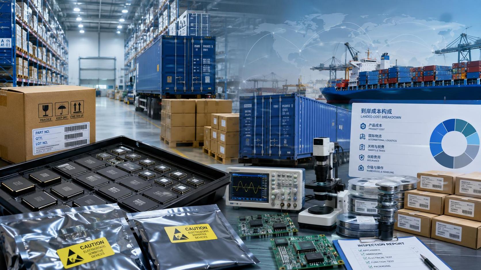 Why landed cost matters in a global supplier comparison