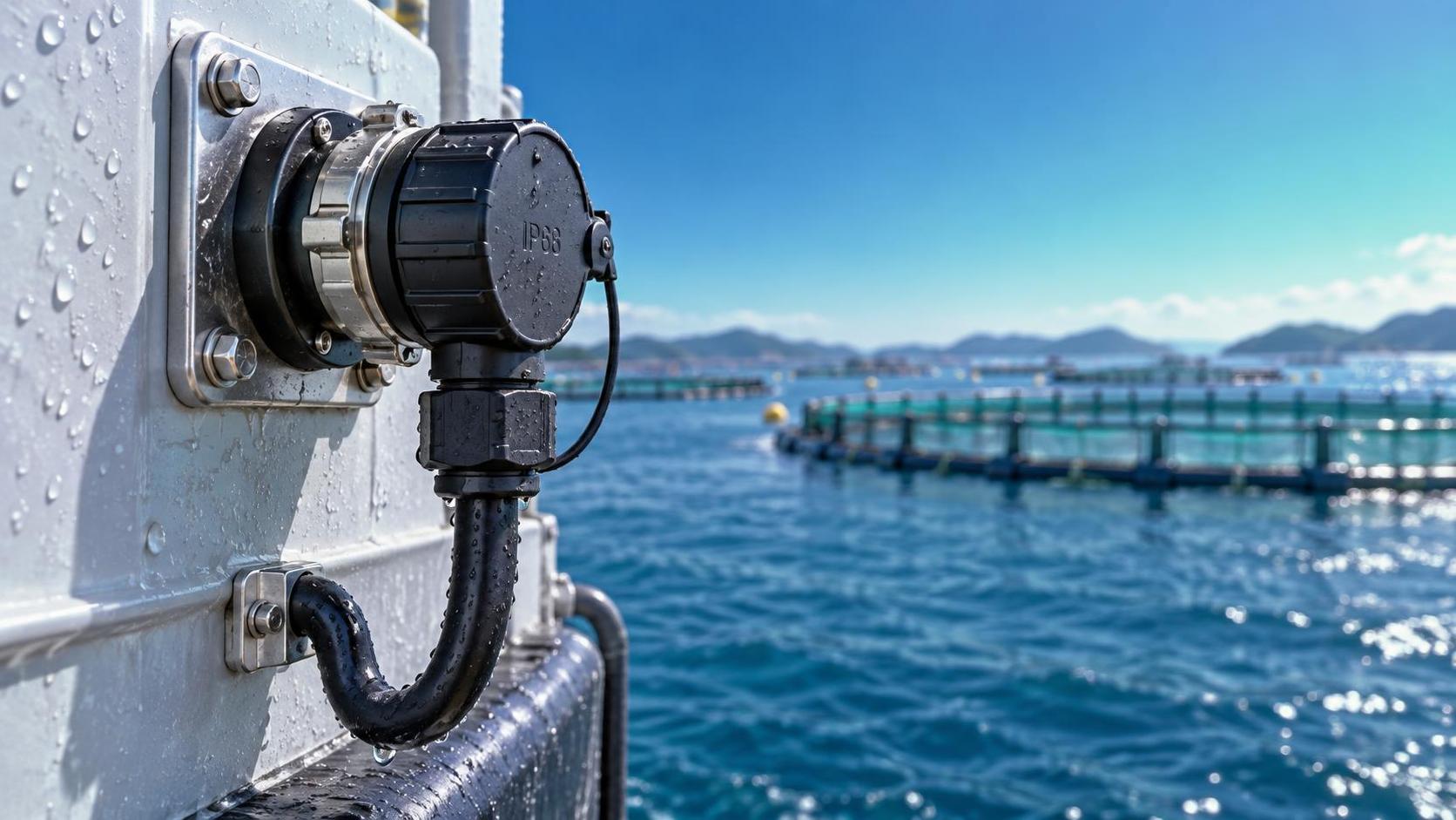 How to prevent connector corrosion in aquaculture installations