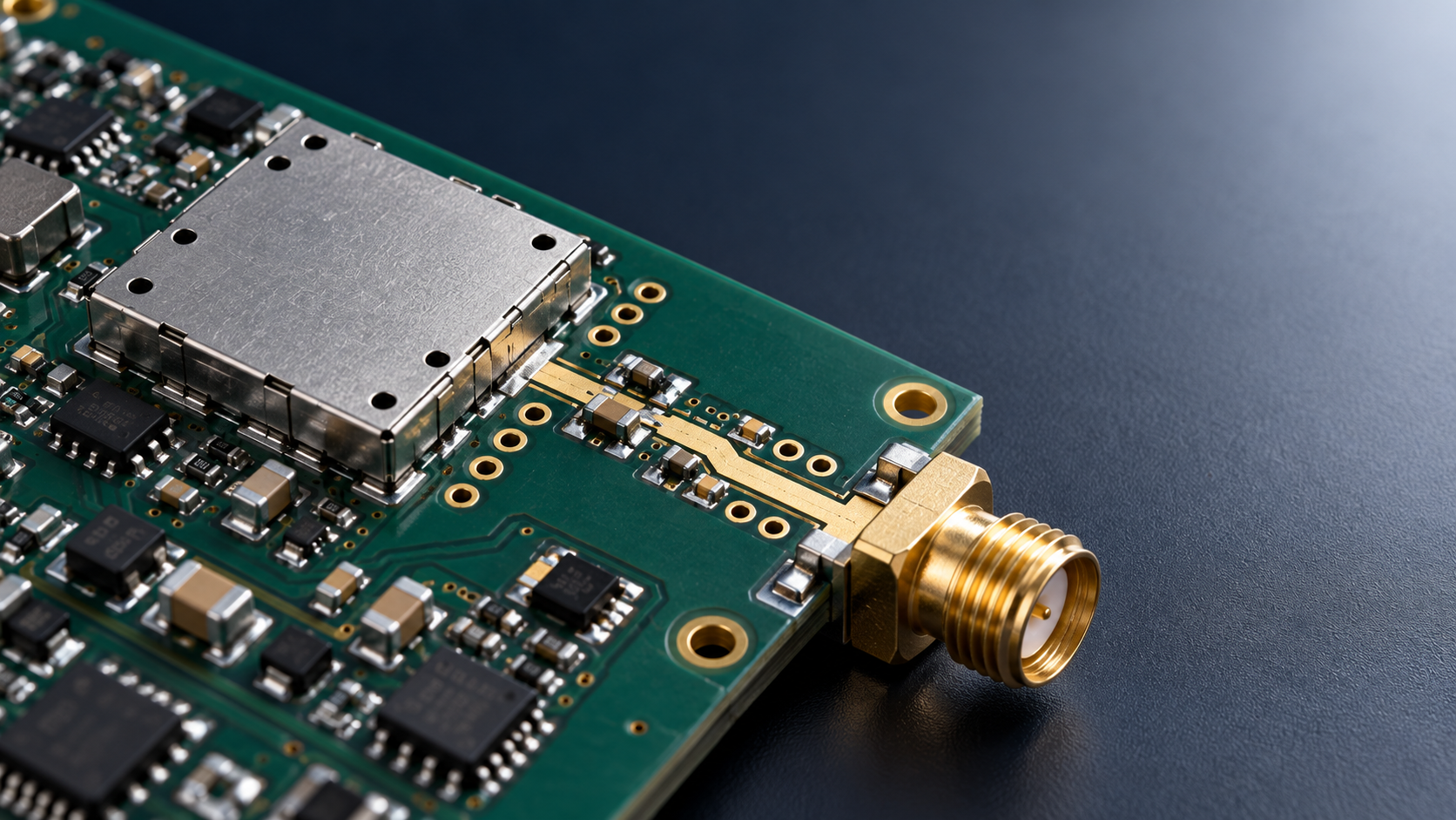 How PCB layout affects the performance of surface mount RF modules