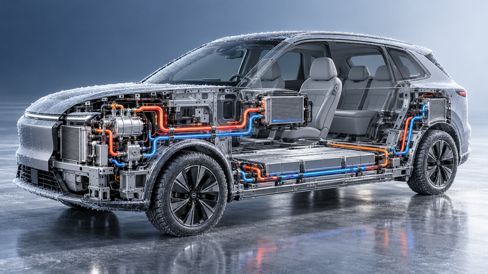 How integrated automotive thermal management improves winter EV range How integrated automotive thermal management improves winter EV range