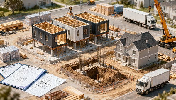 Modular Home vs Site-Built: Where Delays Usually Start