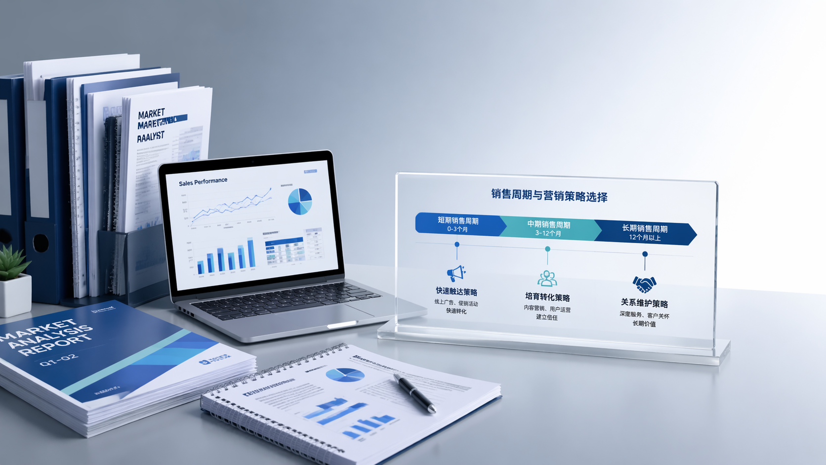 How to choose marketing strategies by sales cycle?