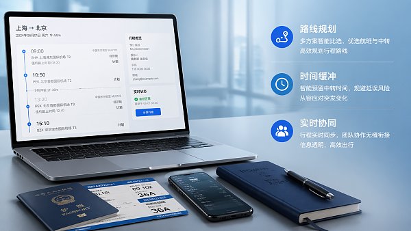 How to plan business trips with fewer delays?