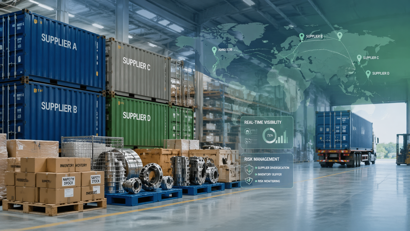 Which best practices lower supply chain disruptions?