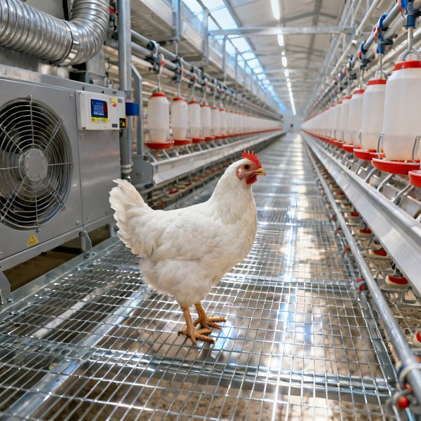 What should a poultry farming action plan include?