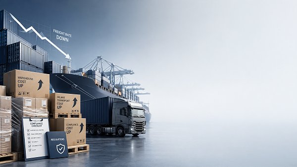 Why Logistics Costs Rise Even When Freight Rates Fall