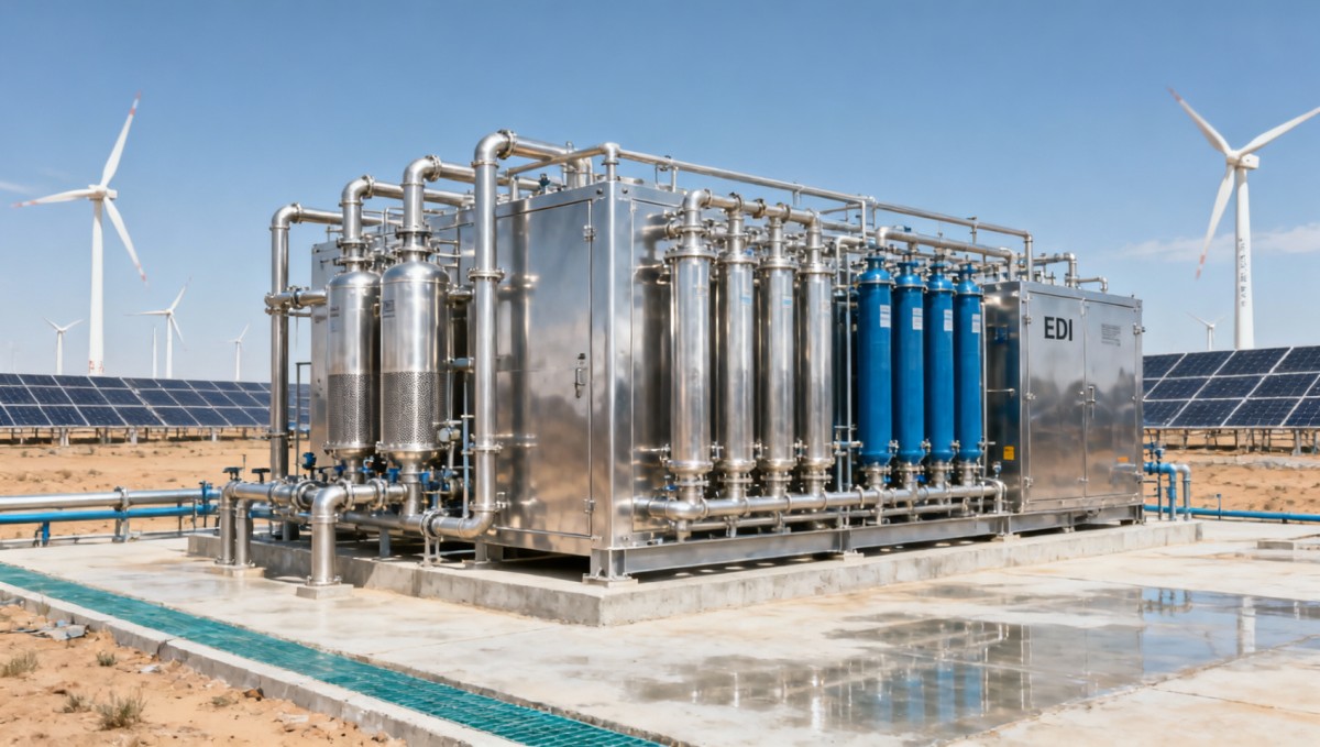China Delivers Desalinated Water System for Green Ammonia Project