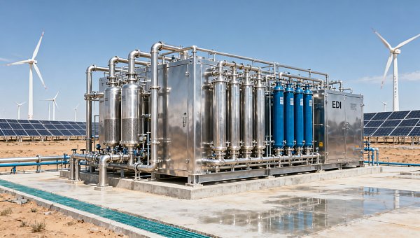 China Delivers Desalinated Water System for Green Ammonia Project