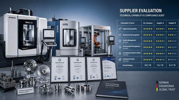 How to compare equipment suppliers in Germany with less risk