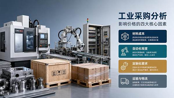 What affects an industrial machinery price list most?