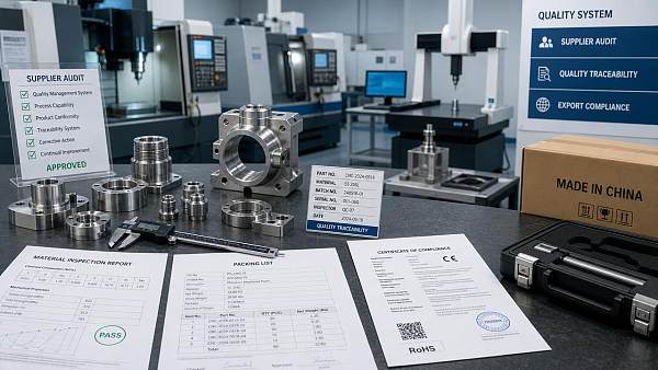 How to vet a machinery parts exporter before ordering