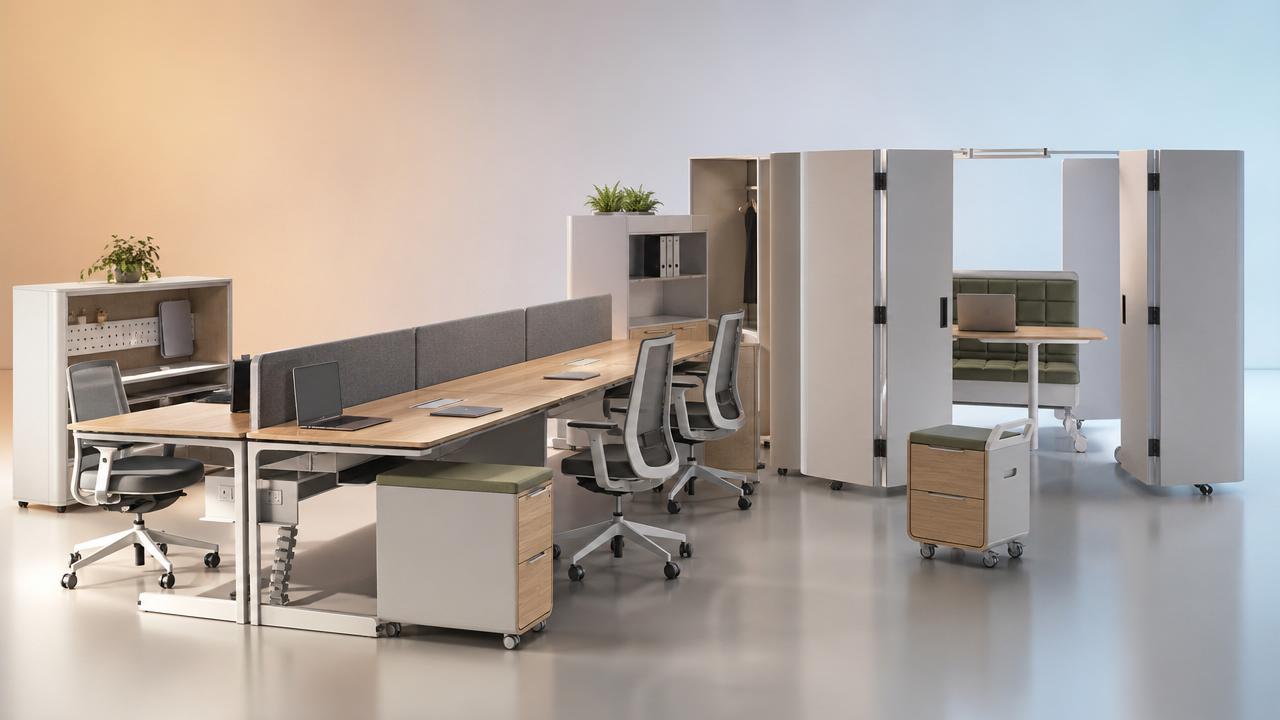 Modular office furniture can save space, but at what tradeoff?