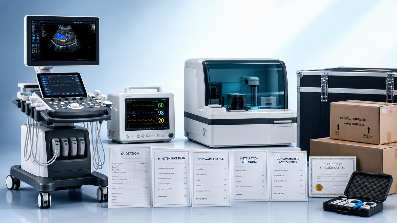 What a diagnostic equipment price list often leaves out