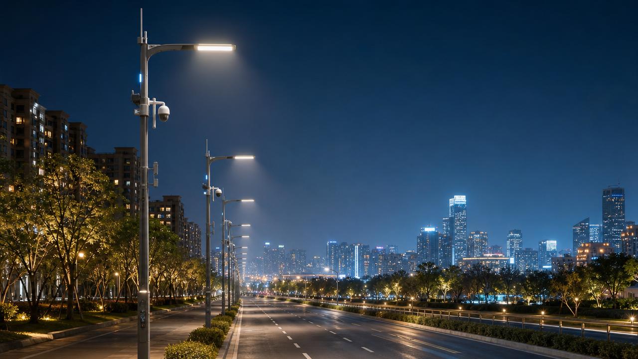 How smart street lighting cuts urban energy waste