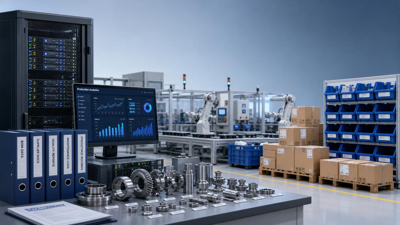 How to use an industrial database for manufacturing wisely