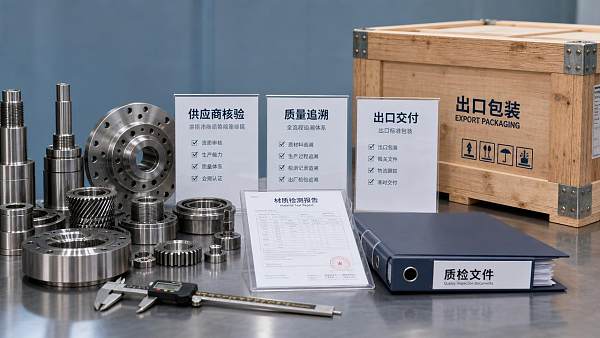 How to verify a machinery parts exporter before ordering