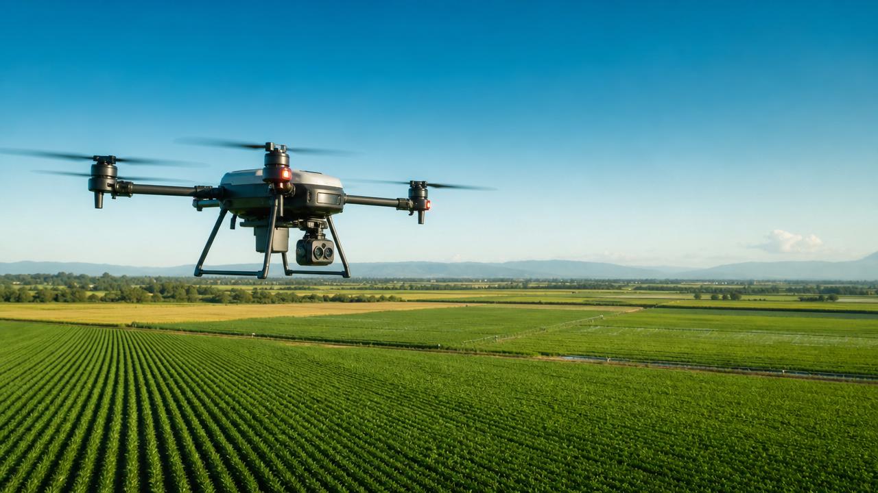 How are drones in agriculture changing crop scouting?