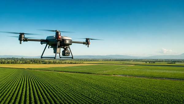 How are drones in agriculture changing crop scouting?