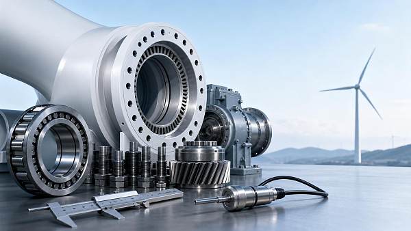 How to judge wind turbine parts quality before use