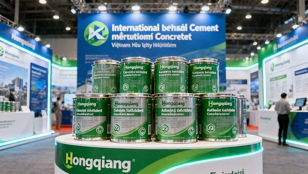 Hongqiang Exhibits Green Concrete Admixtures at Vietnam Cement Expo