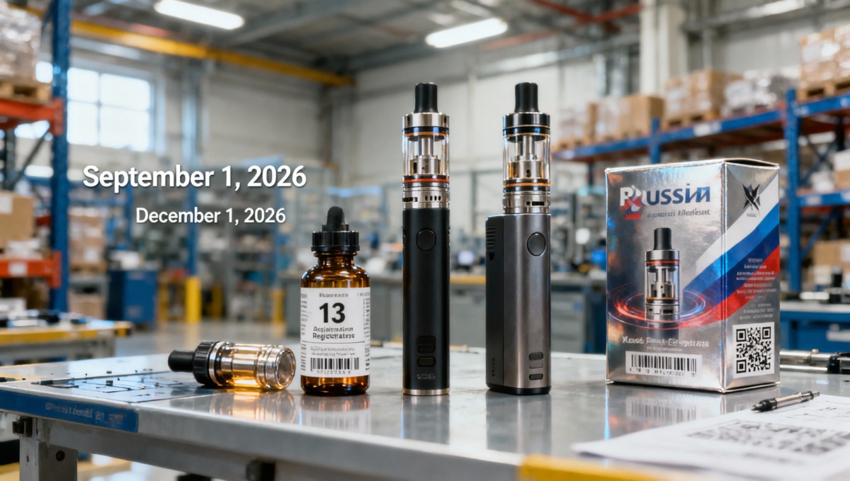 Russia to Require E-Cigarette Digital Labels