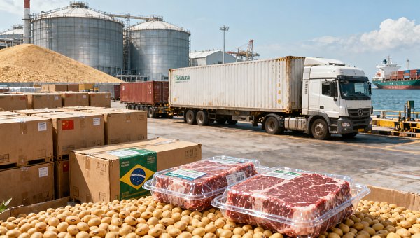 Brazil-China Talks Lift Focus on Soybean and Beef Trade