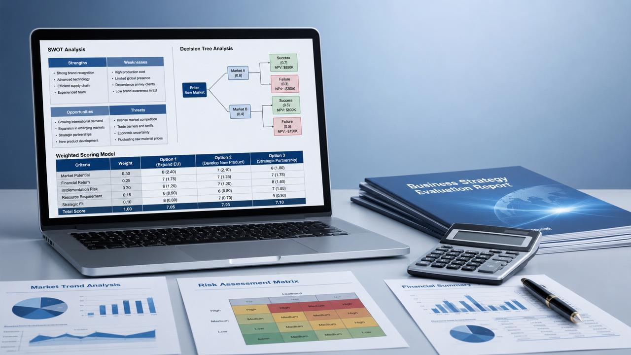 Decision-Making Tools Explained: When to Use SWOT, Decision Trees, or Weighted Scoring
