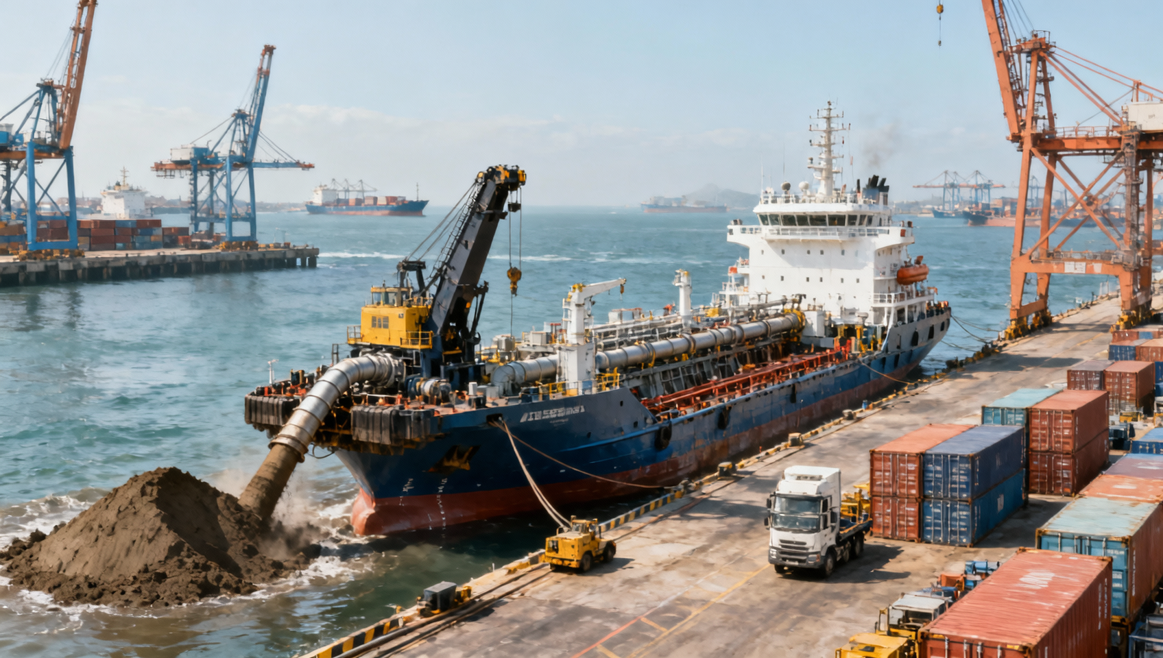 China Tightens Dredger Export Filings From Feb. 1